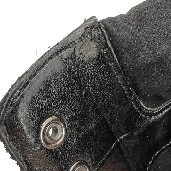 BCBGeneration Black Leather BG-Maude Block Heel Platform Boots Size 10 Women’s - Picture 15 of 16